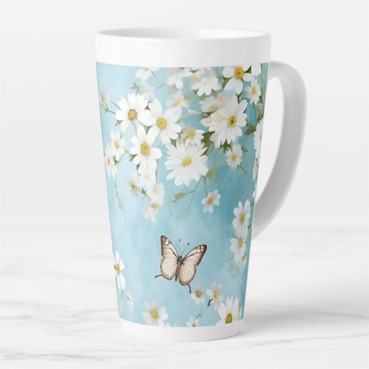 Blossoms & Butterflies Latte Mok (Rechterhoek)