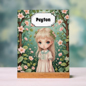 Blossom's Embrace gepersonaliseerd Acryl Bord (Neutraal)