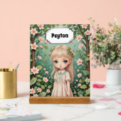 Blossom's Embrace gepersonaliseerd Acryl Bord (Huwelijk)