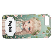 Blossom's Embrace gepersonaliseerd Case-Mate iPhone Case (Achterkant (Horizontaal))