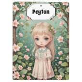 Blossom's Embrace gepersonaliseerd Klembord (Achterkant)