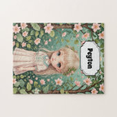 Blossom's Embrace gepersonaliseerd Legpuzzel (Horizontaal)