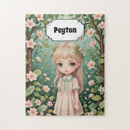 Blossom's Embrace gepersonaliseerd Legpuzzel