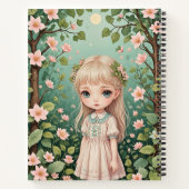 Blossom's Embrace gepersonaliseerd Notitieboek (Achterkant)