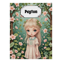 Blossom's Embrace gepersonaliseerd Perfect Poster