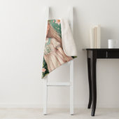 Blossom's Embrace gepersonaliseerd Sherpa Deken (In situ)