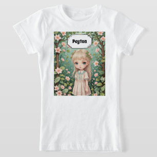 Blossom's Embrace gepersonaliseerd T-shirt