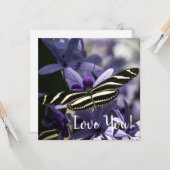 Blossoms Flat Greeting Card Kaart (Voorkant / Achterkant in situ)