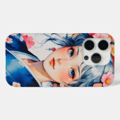 Blossoms in Blue Kimono Case-Mate iPhone Case (Achterkant (horizontaal))