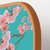 Blossoms in Motion Watercolor Pickleball Paddles (Links Detail)