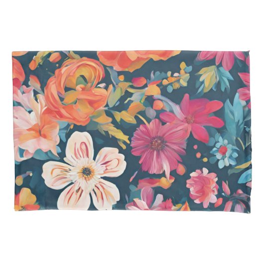 "Blossoms of Hope" Grafische Kunst Kussensloop (Voorkant)