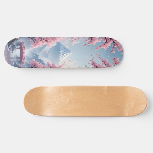 Blossoms & Peaks Edition 2 Persoonlijk Skateboard (Horizontaal)