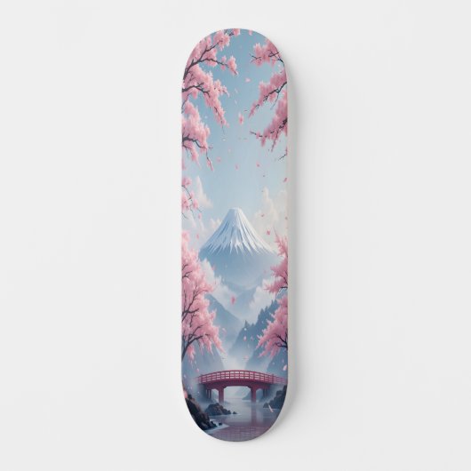 Blossoms & Peaks Edition 2 Persoonlijk Skateboard (Voorkant)