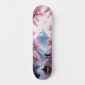Blossoms & Peaks Edition 3 Persoonlijk Skateboard (Voorkant)