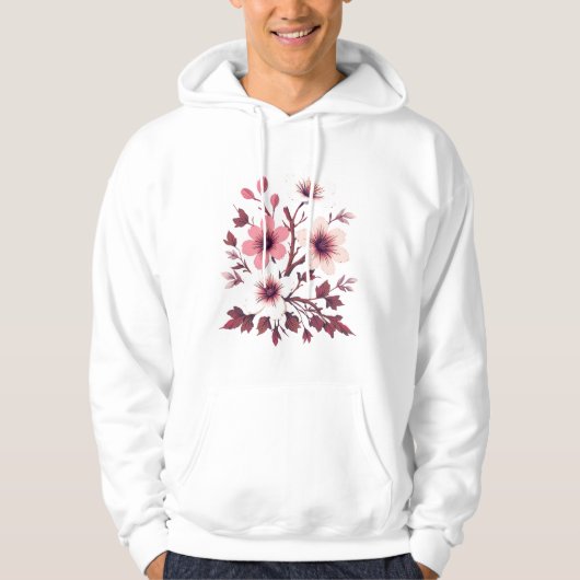 Blossoms & Tribes: Pacific Harmony Hoodie (Voorkant)
