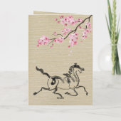 Blossoms Vietnamese New Year of the Horse VGC Kaart (Achterkant)
