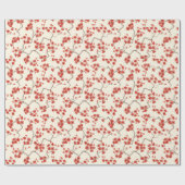 Blossomt Sakura Pink Floral Gift Cadeaupapier (Vlak)