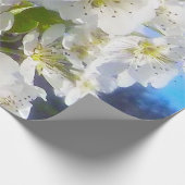 Blossomtak van een peren cadeaupapier (Hoek)