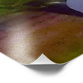 Blossomtak van een peren foto afdruk (Hoek)