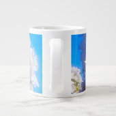 Blossomtak van een peren grote koffiekop (Achterkant)