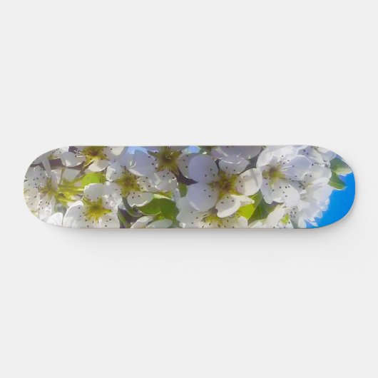 Blossomtak van een peren persoonlijk skateboard (Horizontaal)