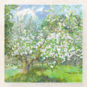 Blossomtuin Glazen Onderzetter (Voorkant)