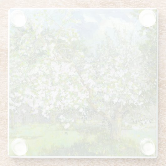 Blossomtuin Glazen Onderzetter (Achterkant)