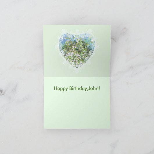 Blossomtuin Kaart (Binnen)