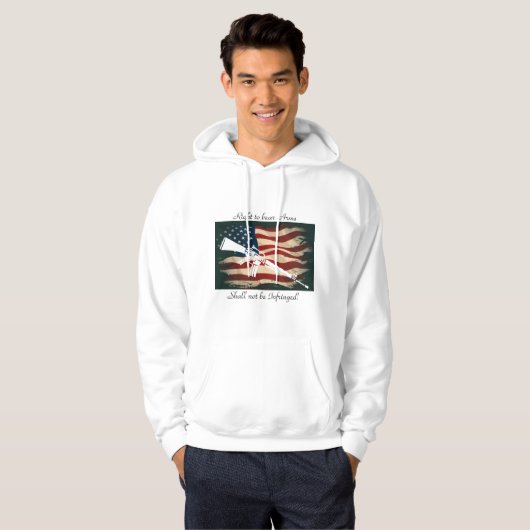 blote armen, Mannen, kleding, enz. Hoodie (Voorkant volledig)