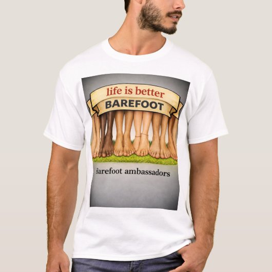 Blotevoet ambassadeurs t-shirt (Voorkant)