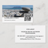 Blouberg Beach Tafelberg gestapelde rotsen Visitekaartje (Voorkant / Achterkant)