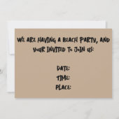 Blouberg Strand Tafelberg Stapelmuren Kaart (Achterkant)