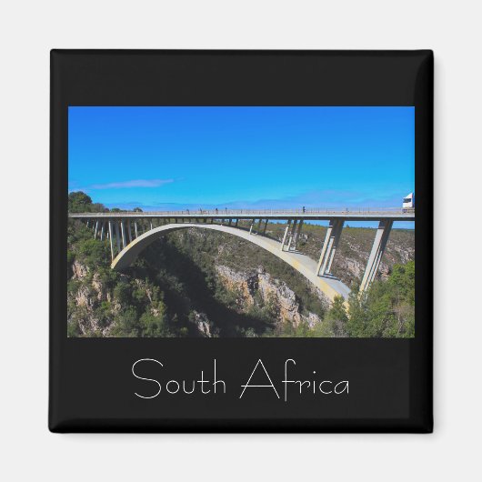 Bloukrans Bridge Tsitsikamma South Africa Magnet (Voorkant)