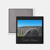 Bloukrans Bridge Tsitsikamma South Africa Magnet (Voorkant / Achterkant)