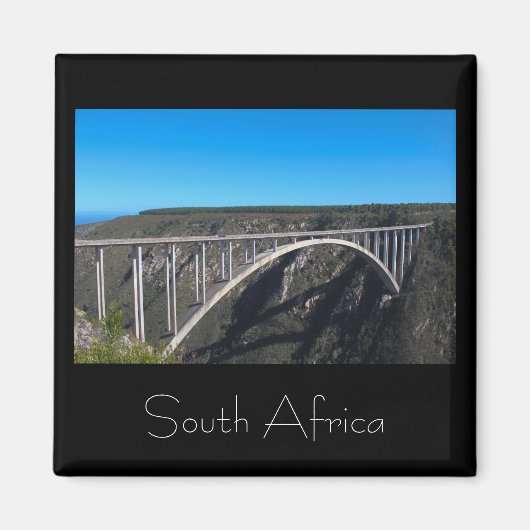Bloukrans Bridge Tsitsikamma South Africa Magnet (Voorkant)