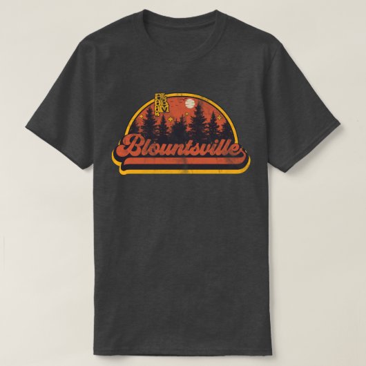 Blountsville, Alabama T-shirt (Design voorkant)