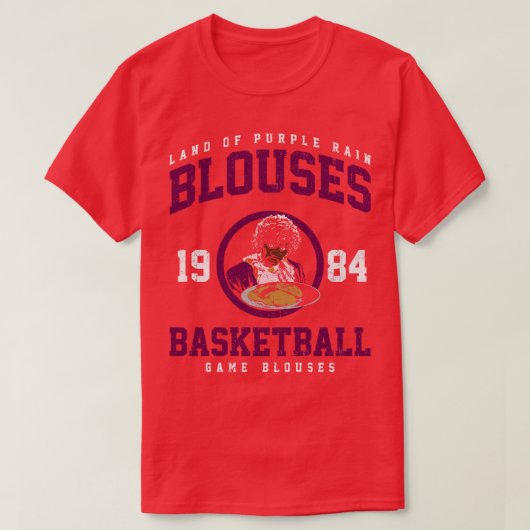 Blouses Basketbal Spel Blouses T-shirt (Design voorkant)