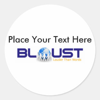 Bloust aangepaste Stickers