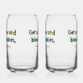 Blow Bubbles Glass Blikvorm Glas (Links)