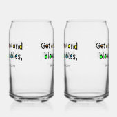 Blow Bubbles Glass Blikvorm Glas (Rechts)