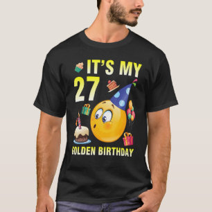 Blow Candle Cake blij voor me... het is mijn 27 Go T-shirt