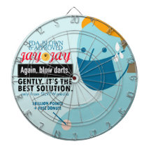 Blow Darts en Dart Board