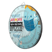 Blow Darts en Dart Board Dartbord (Voorkant Rechts)