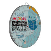 Blow Darts en Dart Board Dartbord (Voorkant Links)