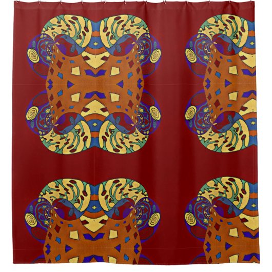 Blow Douchegordijn (Voorkant)