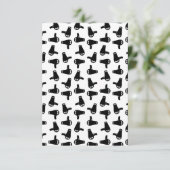 Blow Dryer Afdrukpatroon KLANT KLANTKLEUR ACHTERGR Bedankkaart (Staand voorkant)