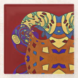 Blow Glazen Onderzetter