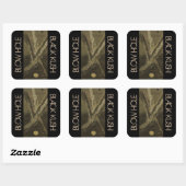 BLOW HOLE BLACK KUSH VIERKANTE STICKER (Vel)