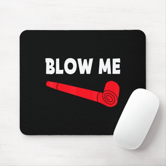 Blow Me Funny Couples Tee Valentine's Day Couple M Muismat (Met muis)