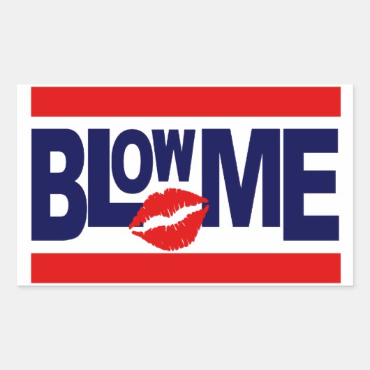 Blow me stickers (Voorkant)